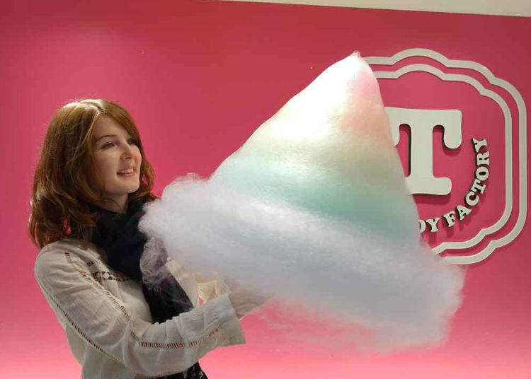 Movie Totti Candy Factory Harajukus Huge Pastel Rainbow Cotton 