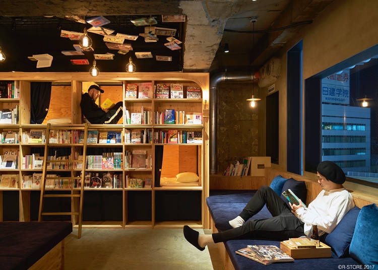 【春オープン】BOOK AND BED TOKYO 新宿店 ~本棚の中で眠る喜び~