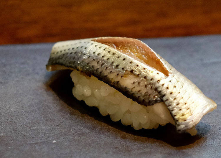15. Kohada (gizzard shad)