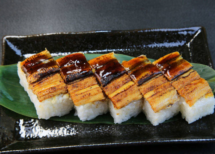 23. Anago (saltwater eel)