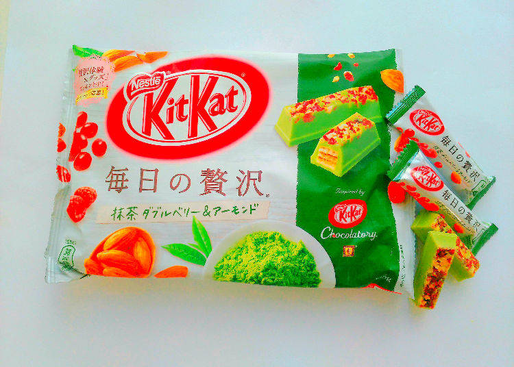4. KitKat Luxury Every Day Matcha Double Berry and Almond
