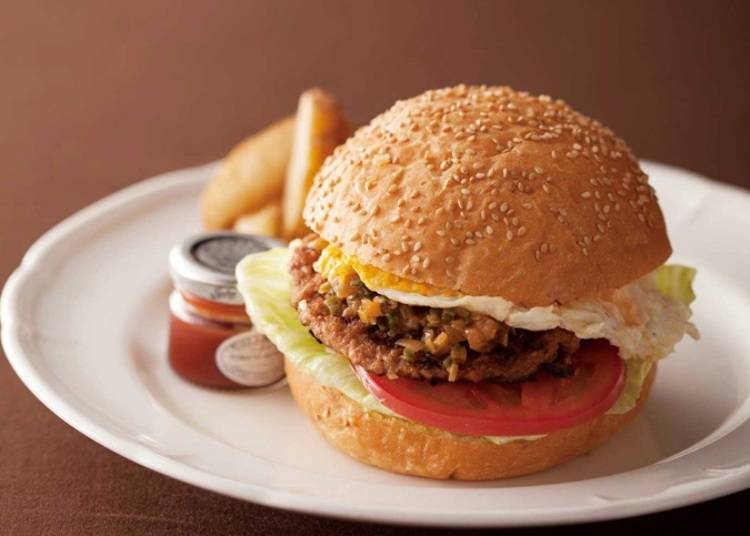 在舒坦的空間品嚐美味極品漢堡/café rejiig(伊勢丹新宿店・男性館8樓)