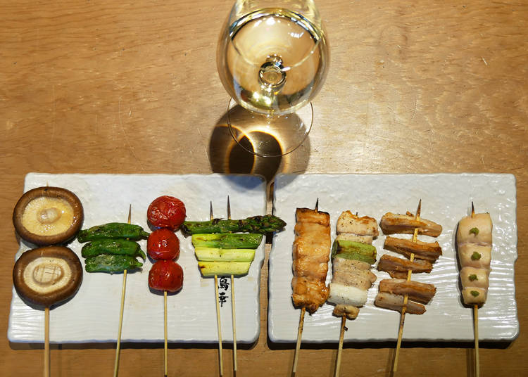 様々な焼き鳥の部位