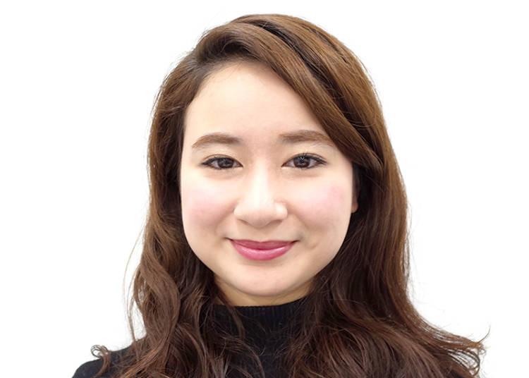 春らしい、華やかな印象に!フルメイクが完成!