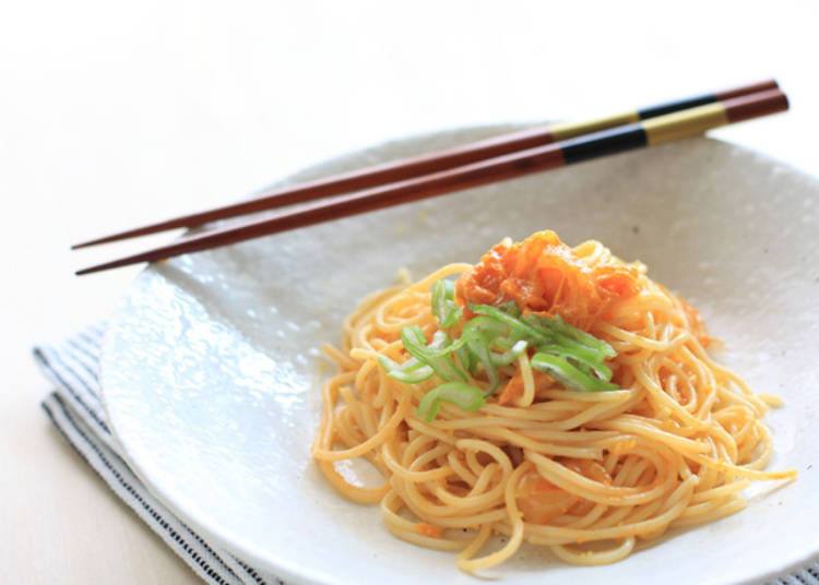 2. Uni (Sea Urchin) Wafu Pasta