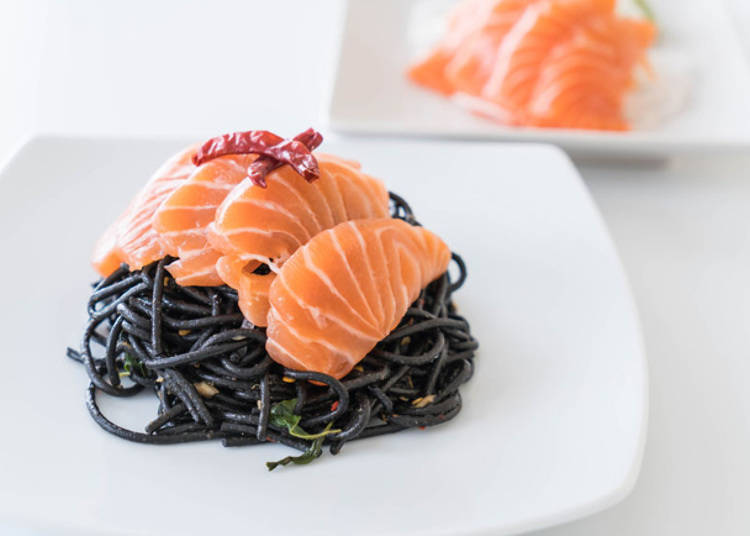 8. Sashimi Wafu Pasta