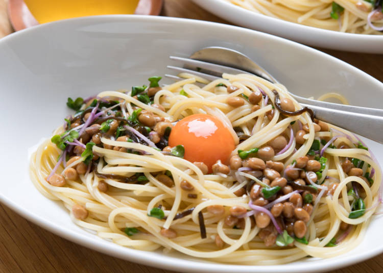 12. Natto Wafu Pasta