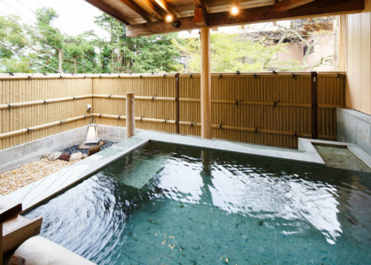 Soak Your Body in the Hot Spring Bath