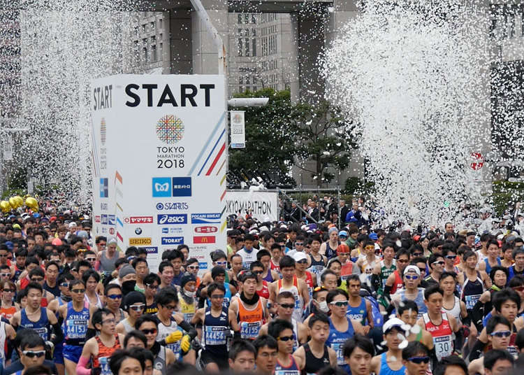 Ever Exciting! Sideline View of the 2018 Tokyo Marathon!