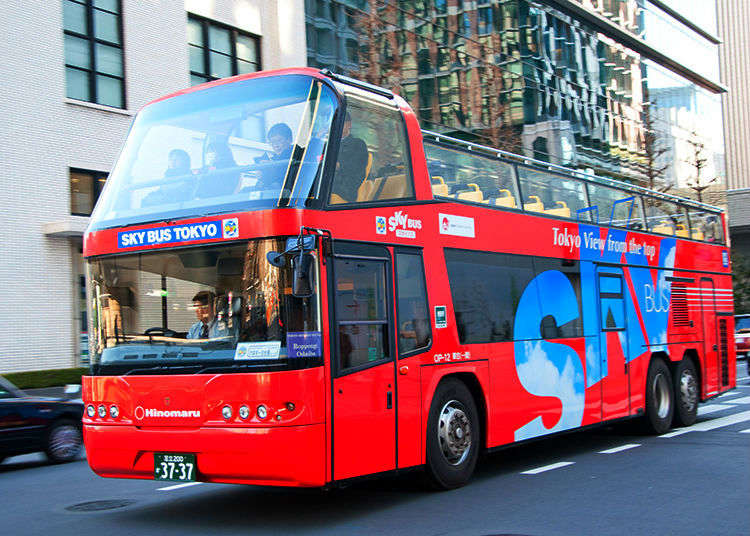 tour bus in tokyo