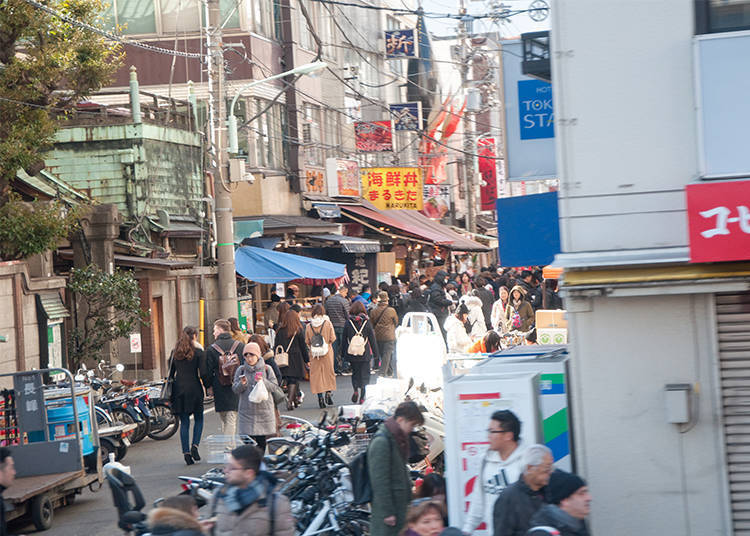 必遊景點之5<築地場外市場>