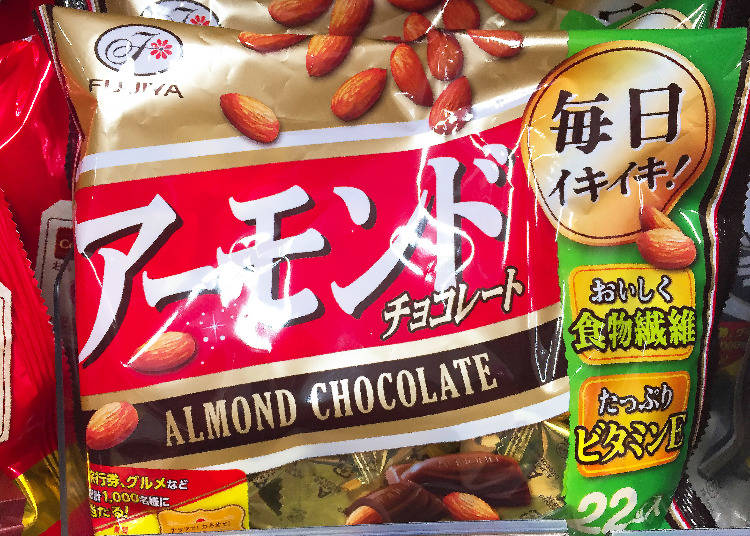 第5名 不二家 杏仁巧克力(アーモンドチョコレート)