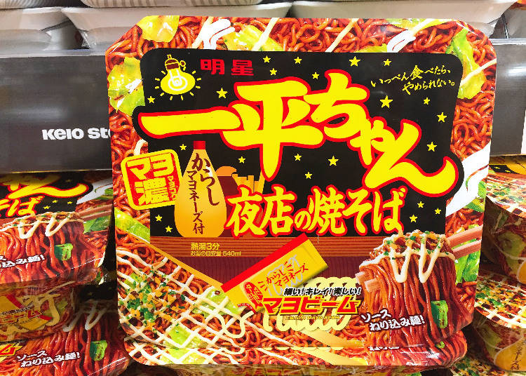 第8名:明星食品 一平夜店日式炒麵(一平ちゃん夜店の焼そば)