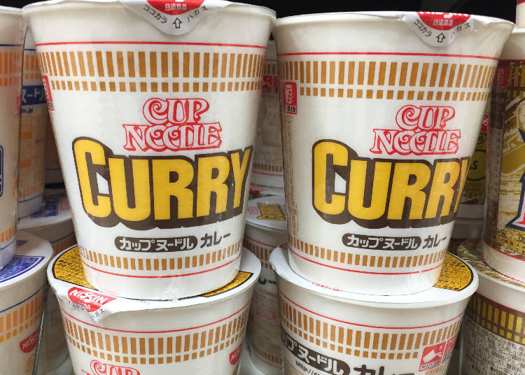 第6名:日清食品 Cup Noodle咖哩口味(カップヌードル カレー)