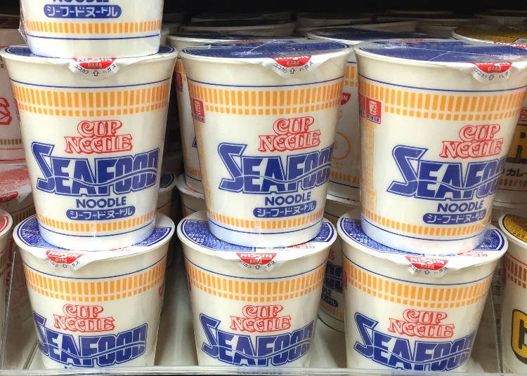 第3名:日清食品 Cup Noodle海鮮口味(カップヌードル シーフードヌードル)