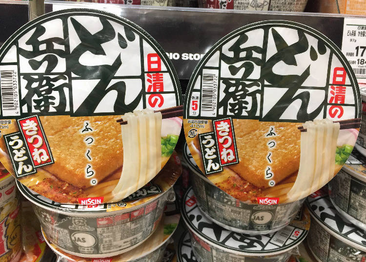 第2名:日清食品 咚兵衛豆皮烏龍麵(日清のどん兵衛 きつねうどん)