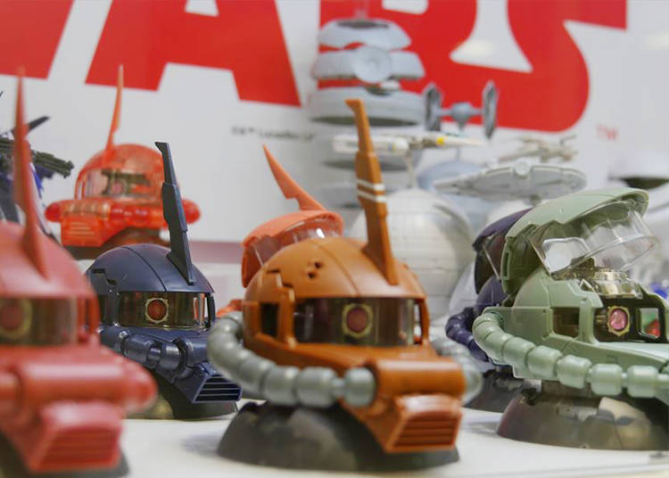 海外で人気のガシャポンは、ガンダム!