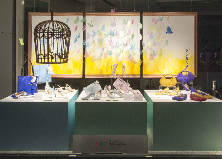 上質なエレガンスを追求したレディースシューズ&バッグの専門店!『銀座かねまつ 銀座6丁目本店』