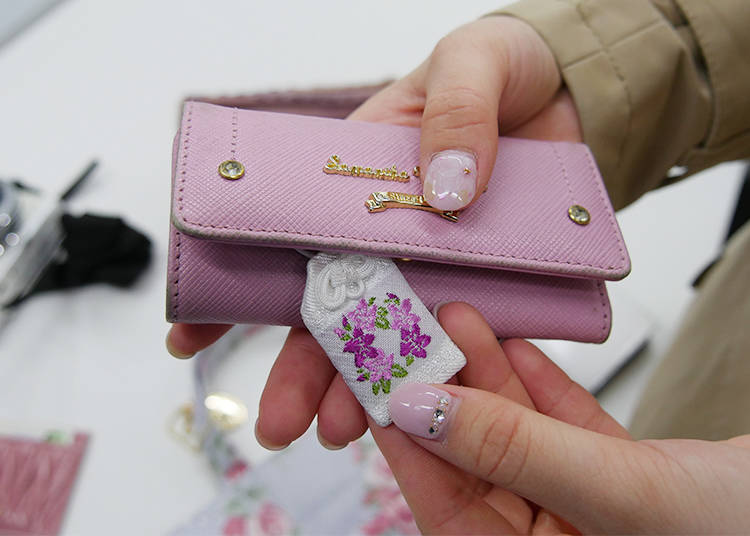 A Charm Hidden in Her Key Case