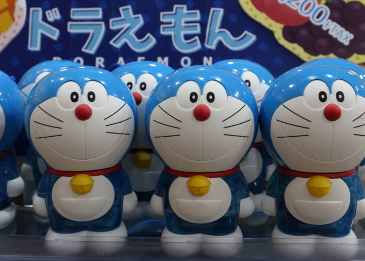 No. 6: Becomes a piggy bank after you eat the contents! “Doraemon Fruit Jelly Piggy Bank”