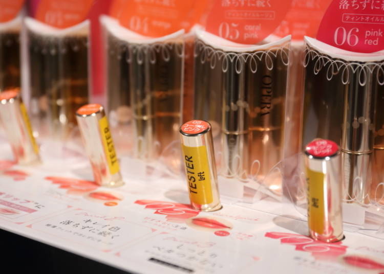 #5 – “Opera Lip Tint 05 Coral Pink” Brings Natural Color to Your Lips! (1,500 yen)