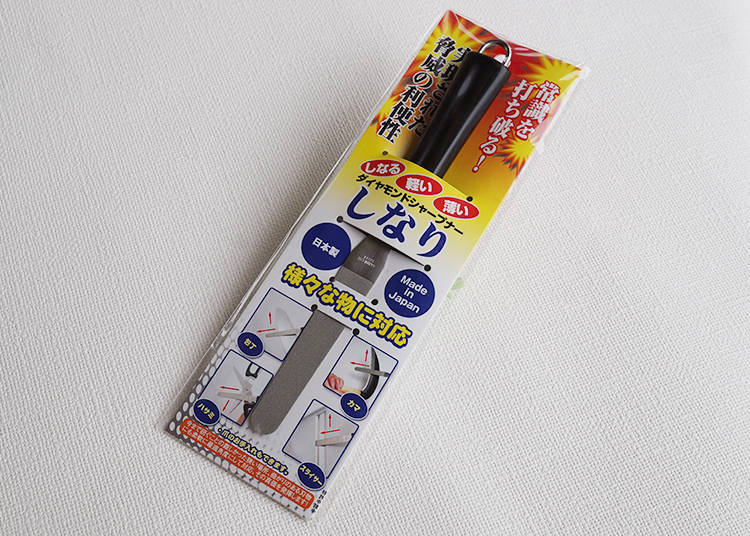 刃物の切れ味が即効で甦る「ダイヤモンドシャープナー しなり」