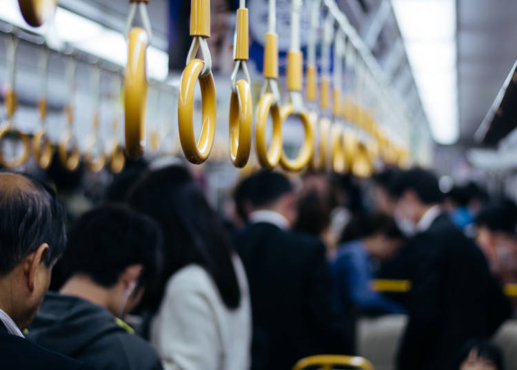 1. 電車中