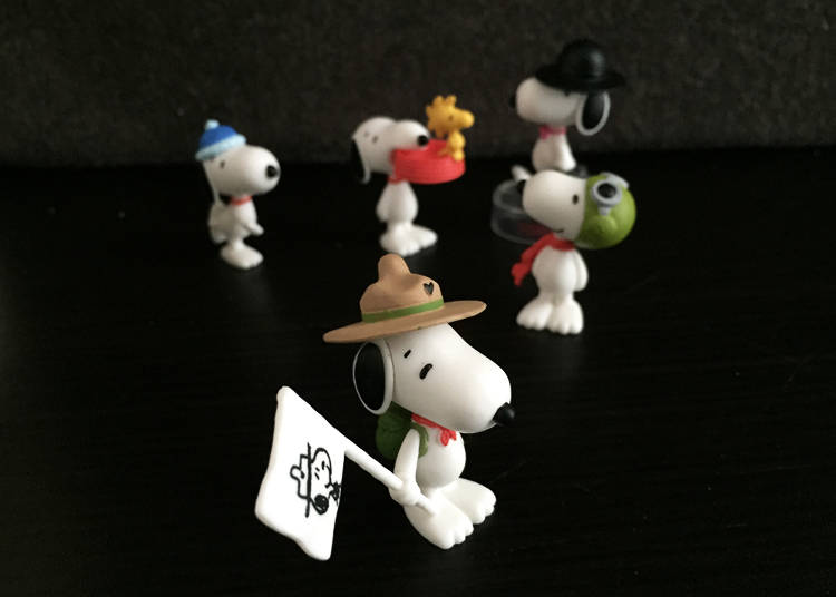 6.SNOOPY フィギュアコレクション/300円