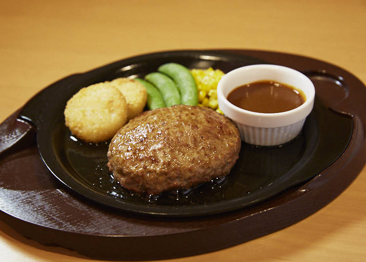 チーズINハンバーグをチーズフォンデュ風に大胆アレンジ!