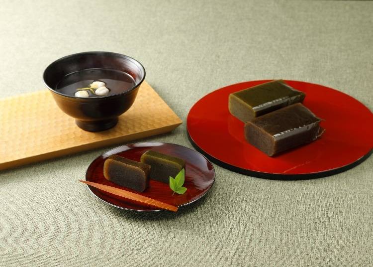 日本料理店の粋が詰まった、出汁と羊羹【奥八女ギフト】