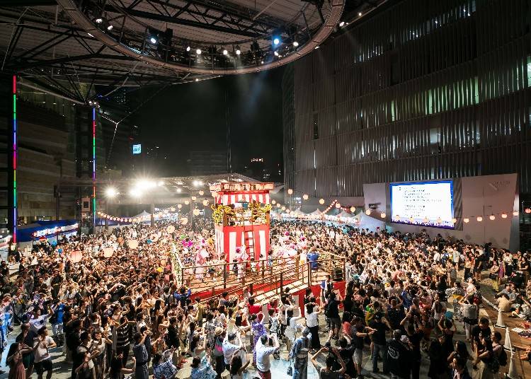 六本木ヒルズ盆踊り2018