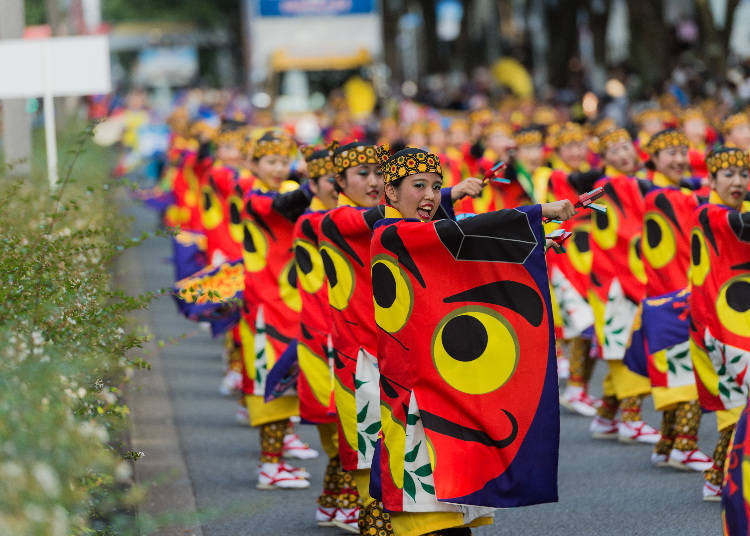 原宿表参道元氣祭スーパーよさこい2018