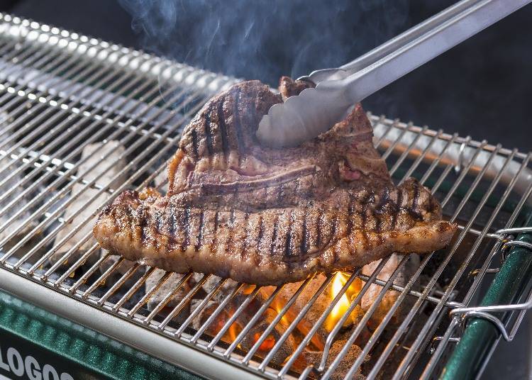 Ekibeer at Asakusa Ekimise: Snack on BBQ and Enjoy the Nightly Skytree!