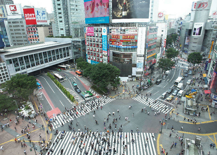 Crossing View – The Best Place to Observe the Shibuya Scramble Intersection!