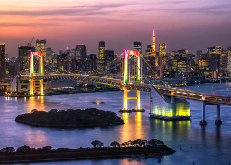 2. Relax at Odaiba