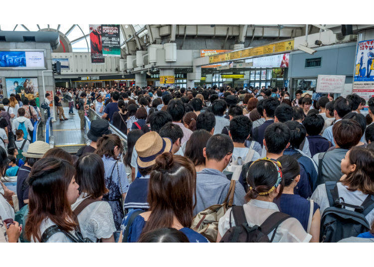 No. 6: 184% Congestion Rate - Tokaido Line
(Kawasaki Station → Shinagawa Station)