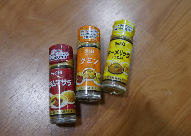 カレー作りに必要な、基本の材料のご紹介