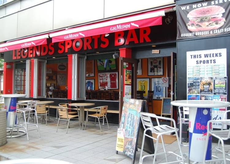 2. Legends Sports Bar – Roppongi