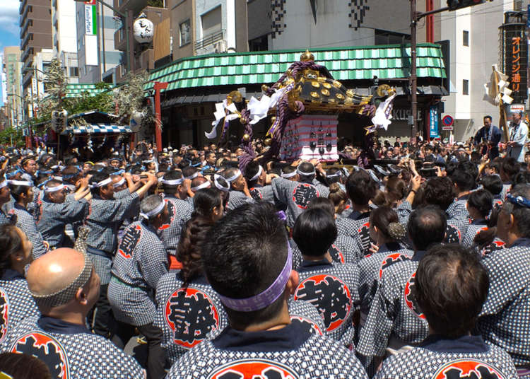 Seeing The Sanja Matsuri - One of Tokyo’s Most Famous Festivals! (May 17-19, 2019)