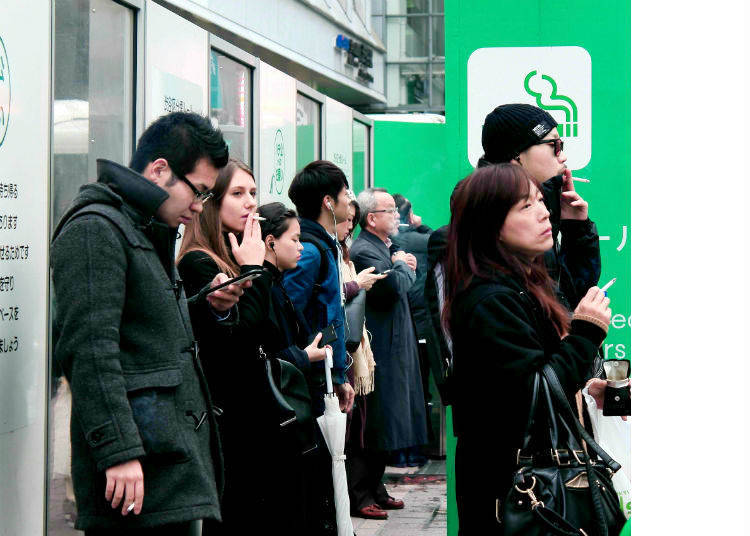 Refrain from Smoking on the Street