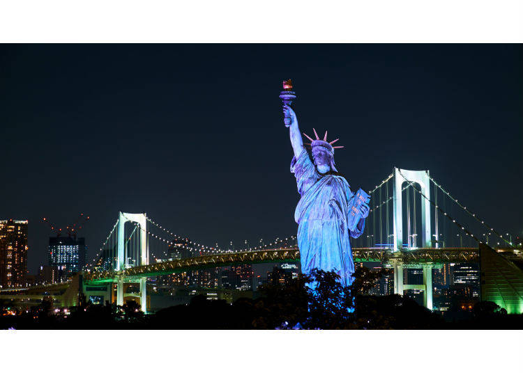 3. Odaiba Statue of Liberty: Iconic, Famous, and Breathtaking