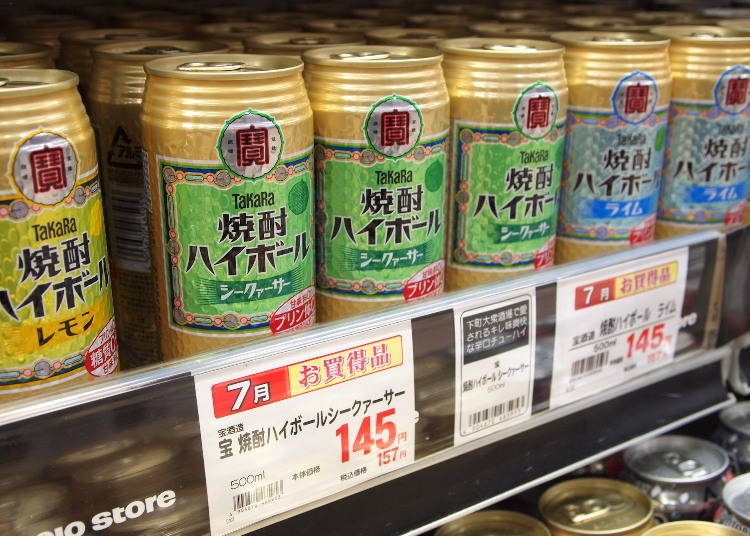 5. Popular in Summer: Shōchū Highball Shequasar