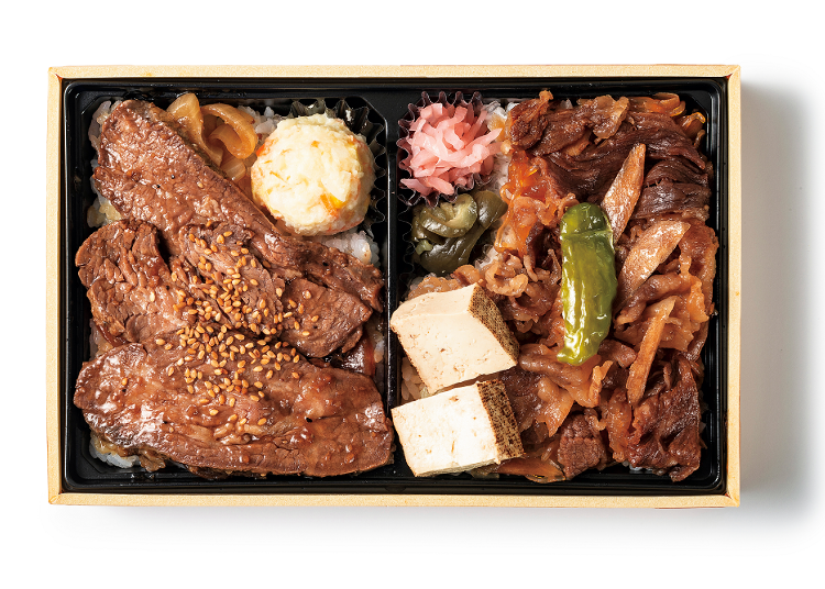 ●4位「牛肉グリル&すきやき重」RF1・いとはん
