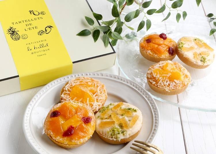 ● Tartellets de l’Été (Box of 6) at Le Billet (Ecute): a New Fruit Experience Limited to Tokyo Station!