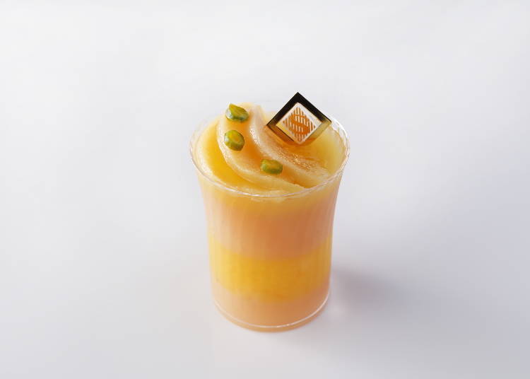 ● Gelée Pêches at Shiseido Parlour (Ecute): Rich Peach Flavor, Limited to Tokyo Station!