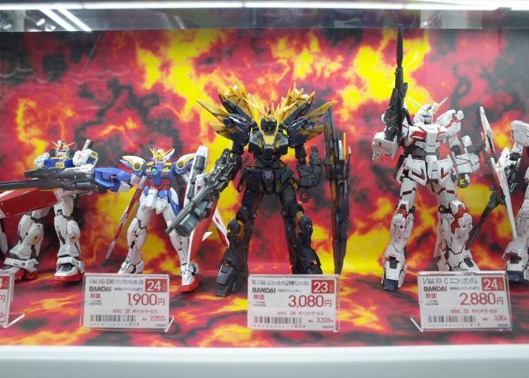 Popular Models & Figurines #1: Unicorn Gundam 02 Banshee Norn (3,080 yen)