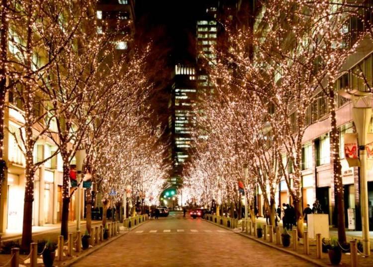 Marunouchi 2018: Tokyo's traditional holiday lights