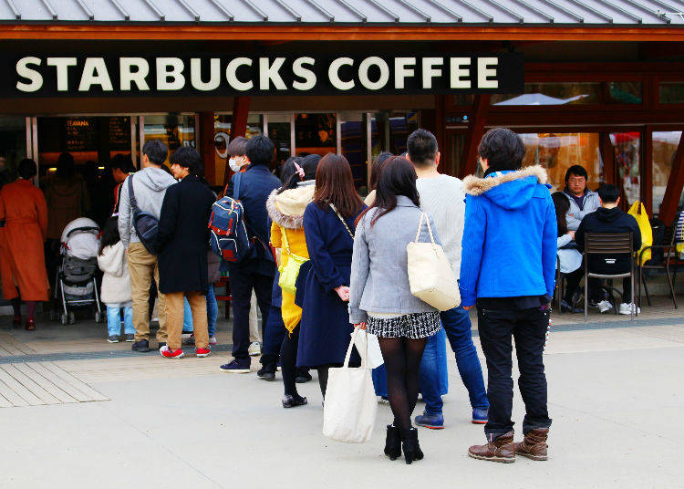 “Sutaba” (スタバ) - Starbucks