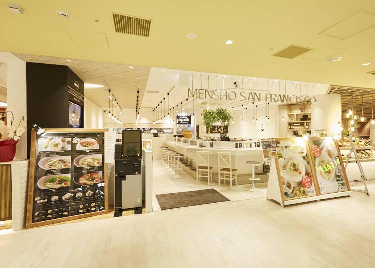 サンフランシスコから逆輸入!ミシュラン掲載のラーメン店「MENSHO SAN FRANCISCO」(7階)