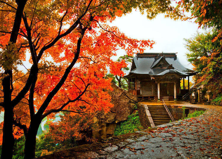 Risshaku-ji Temple (Yama-dera) in Yamagata Prefecture